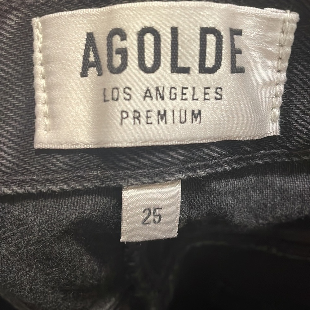 AGOLDE Quinn Distressed Denim Mini Skirt - Picture 11 of 12